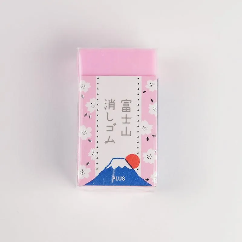 PLUS 36-591 Fun Eraser Creative Eraser Mount Fuji Eraser Fun Stationery Blue Mount Fuji