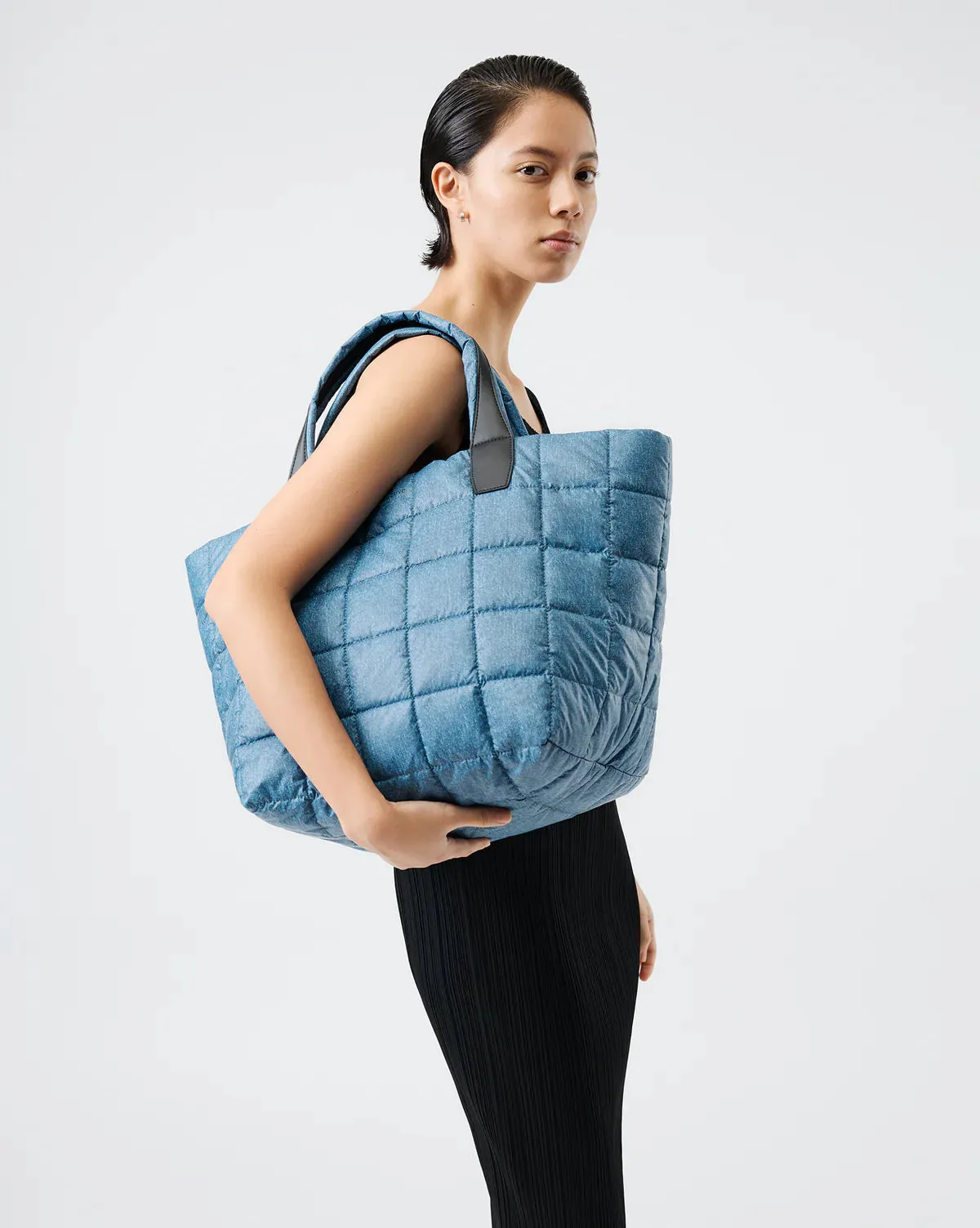 Porter Medium Tote Bag - Denim