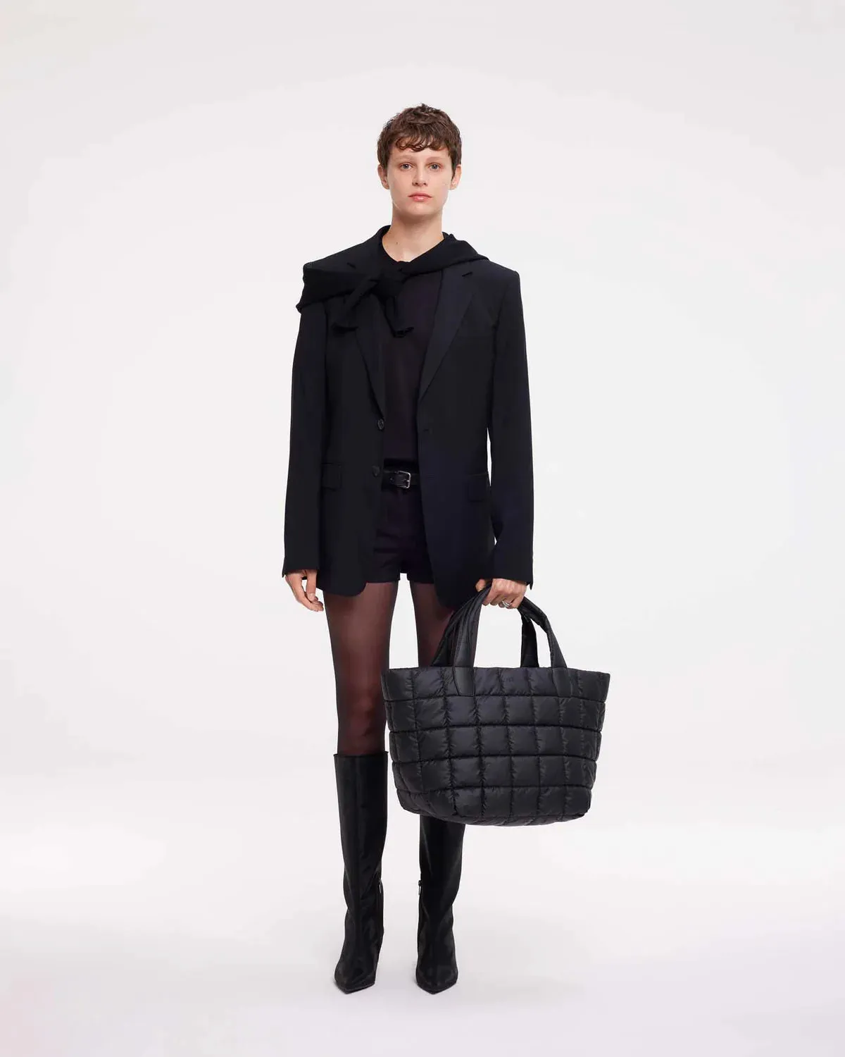 Porter Medium Tote Bag - Matt Black