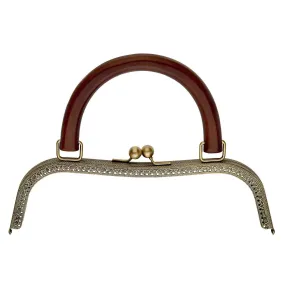 Prym Antique Brass bag handle and fastening | Kylie
