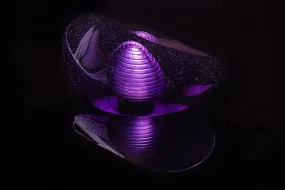 "Piece of time" Exclusive Molded Glass Urn for Ashes