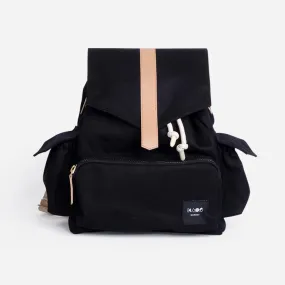 Ransel Diaper Bag - Black/Classic Vegan - KAOS
