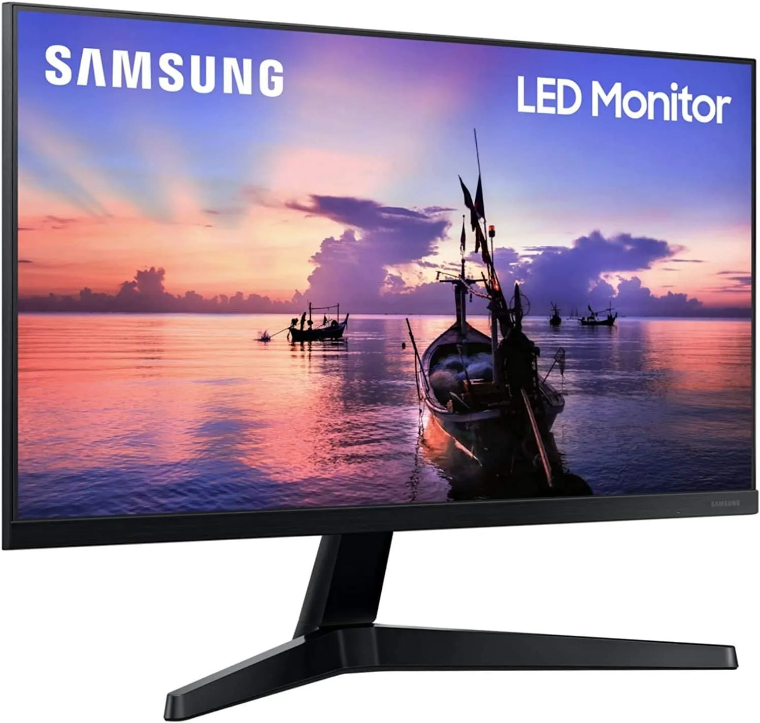 Samsung 27 Inch Full HD 75Hz LED Monitor with IPS panel and Borderless Design, Black, (LF27T350FHMXEG) BLACK