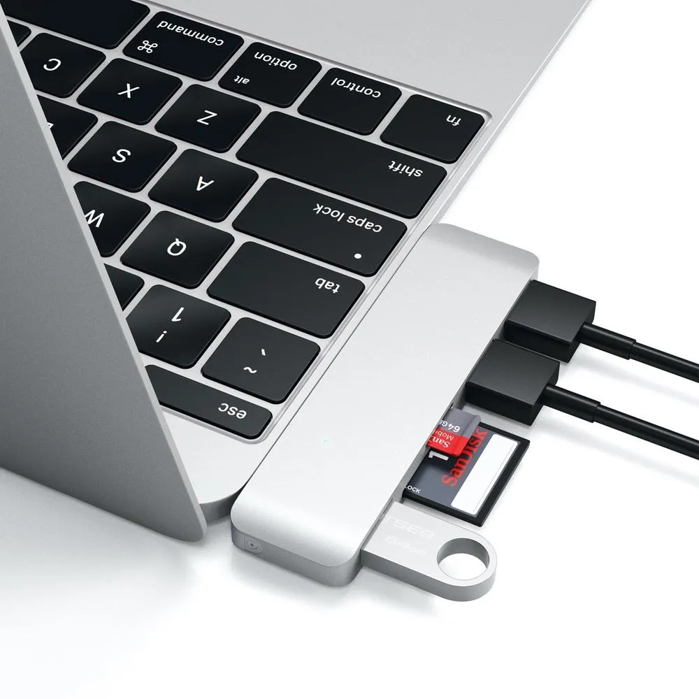 Satechi USB-C/USB 3.0 3-in-1 Combo Hub - Space Grey