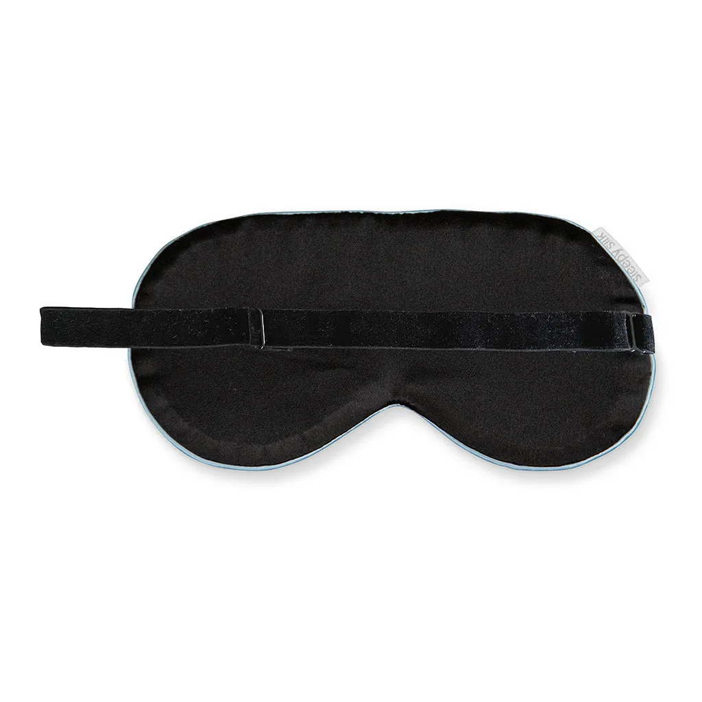 Silk Pillowcase   Silk Eye Mask Set - Sky