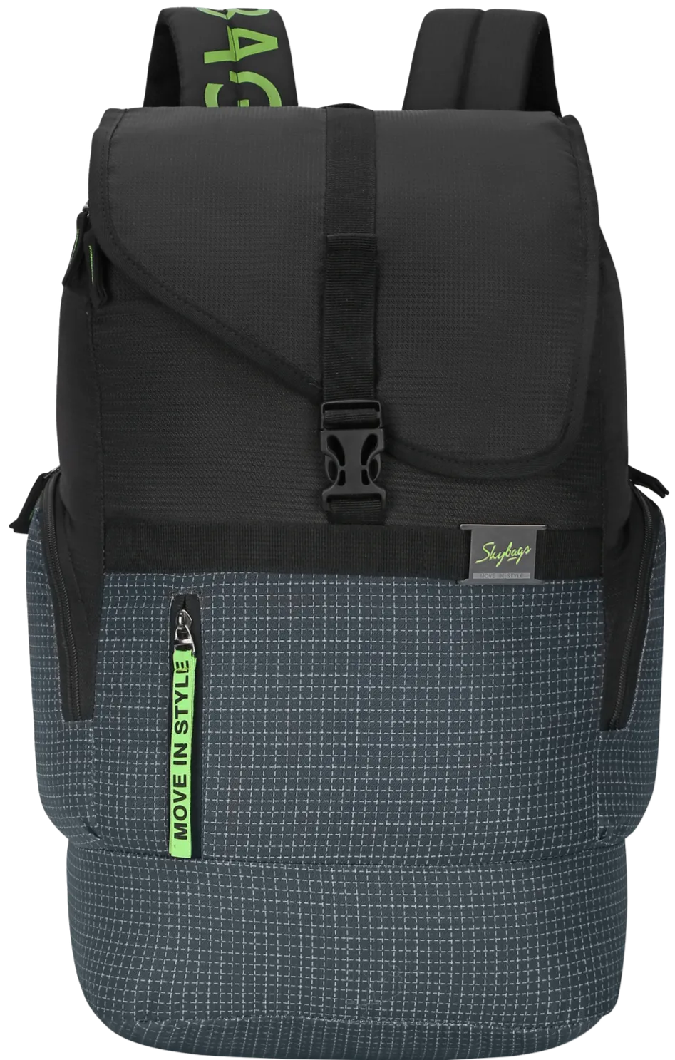 Skybags Grad Pro Laptop Backpack (Black)