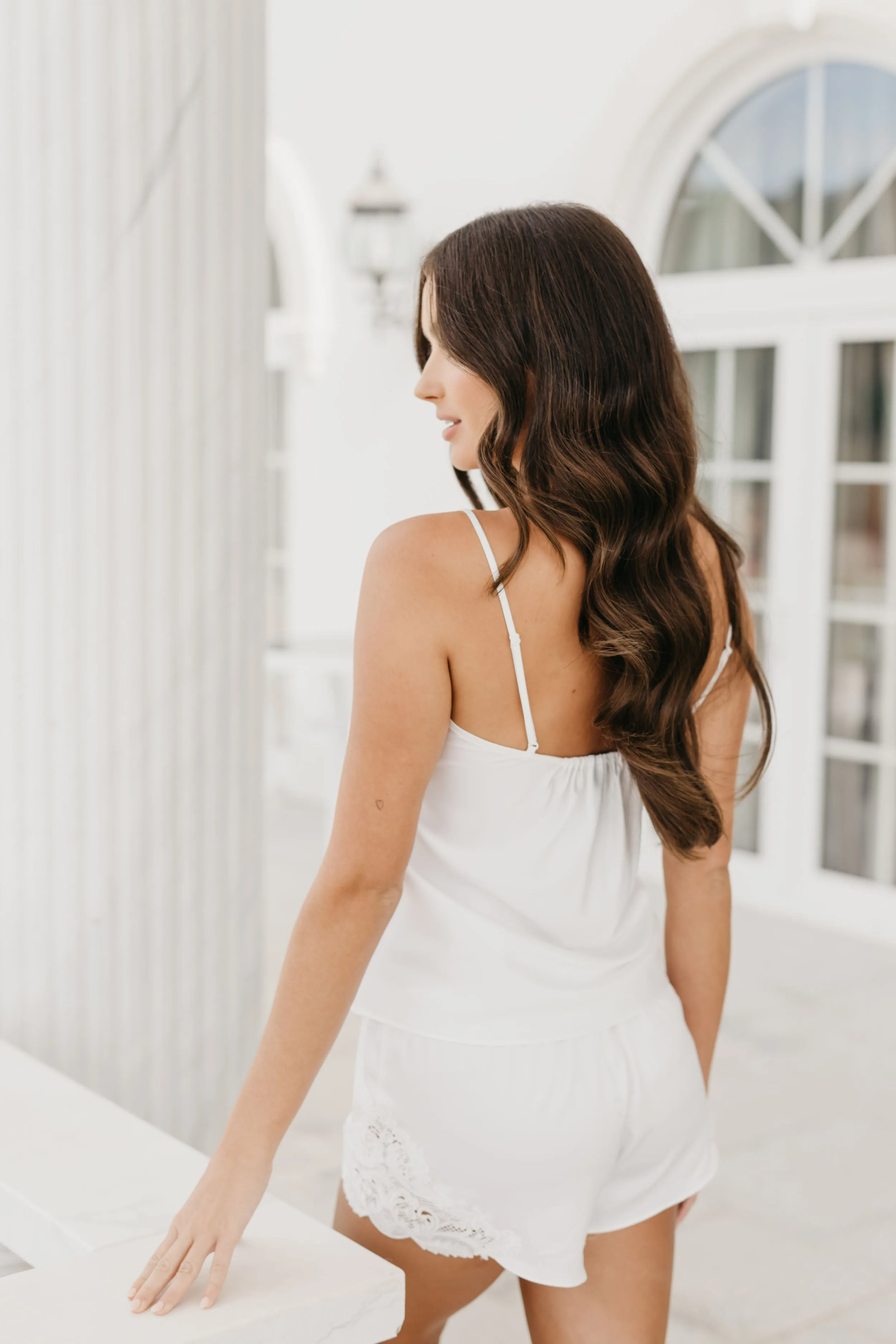 Stella Cami and Lace Trim Short Set