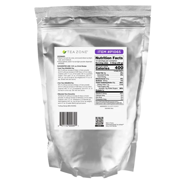 Tea Zone Taro Powder - Bag (2.2 lbs)