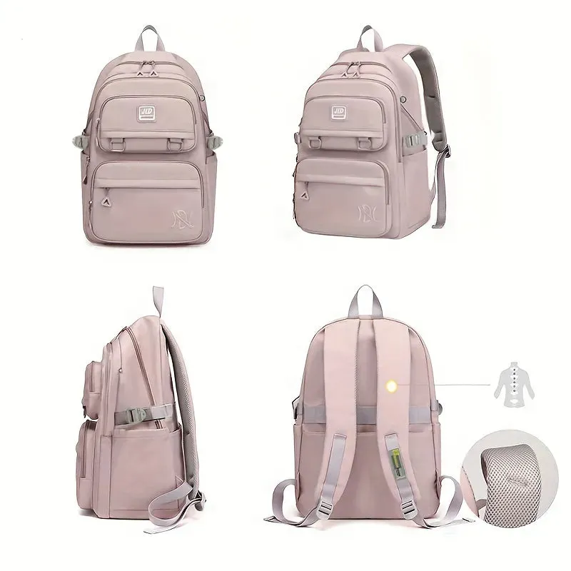 Urban Chic Large Capacity Backpack - Sleek and Durable