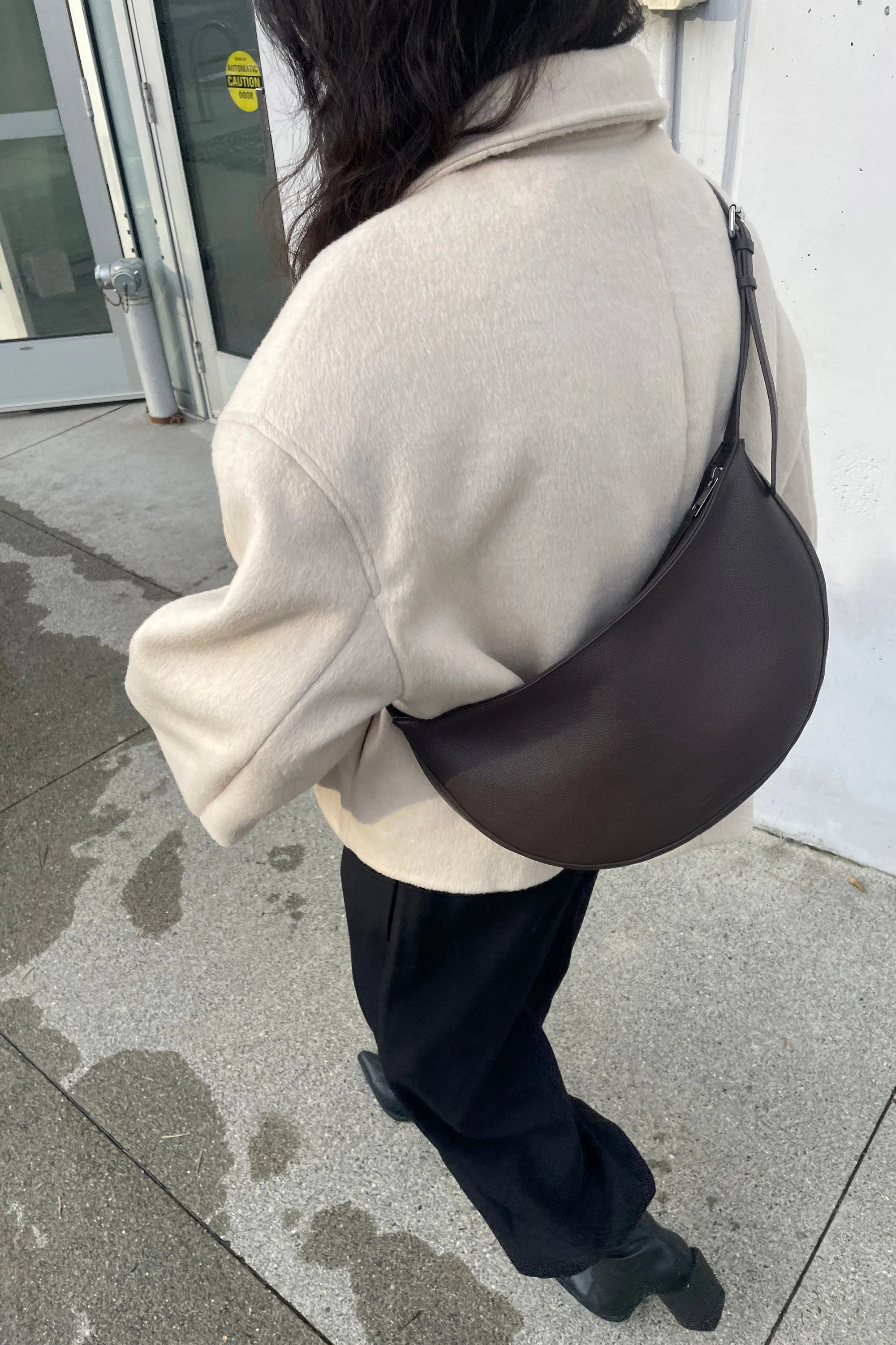 VEGAN LEATHER SLING BAG