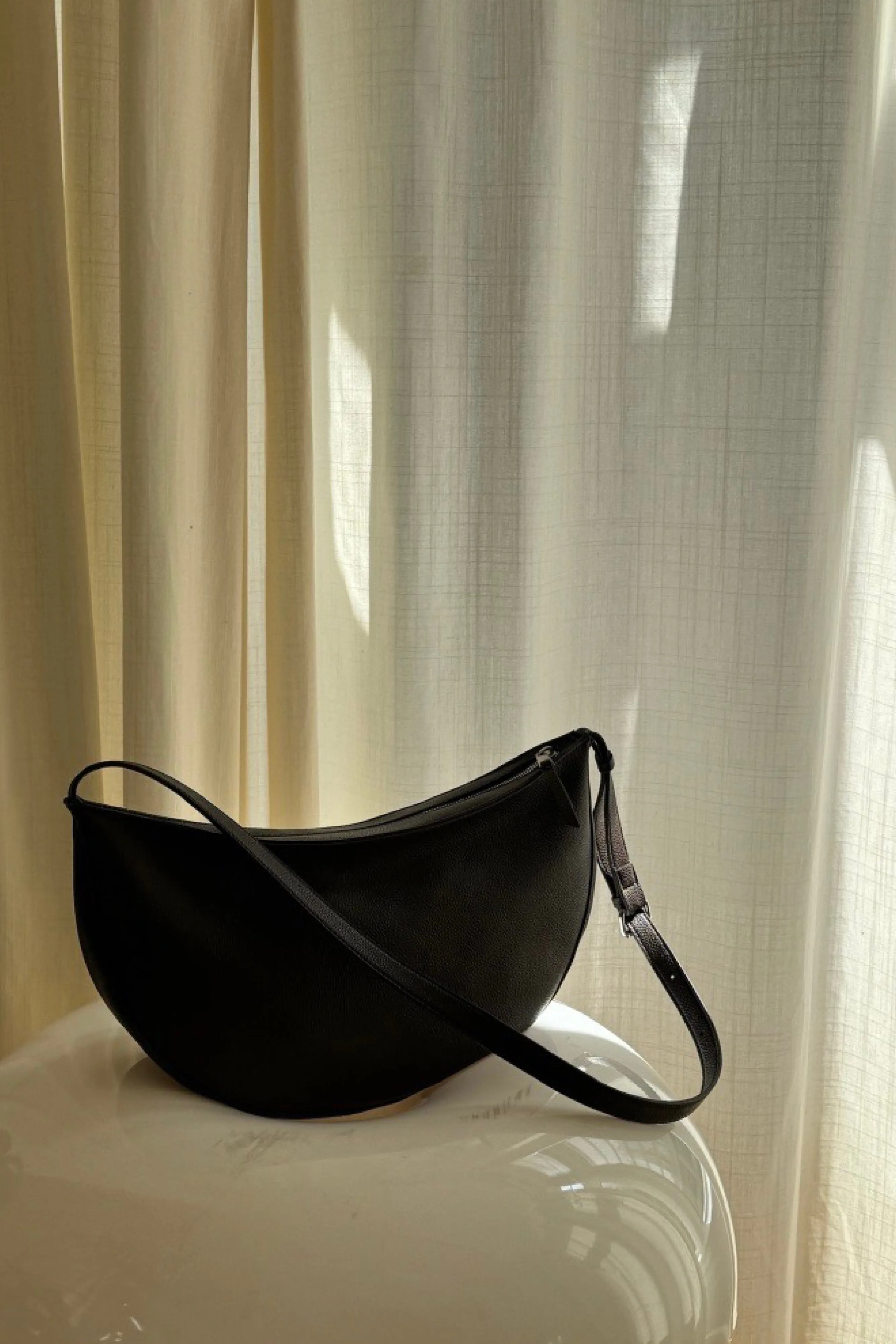 VEGAN LEATHER SLING BAG