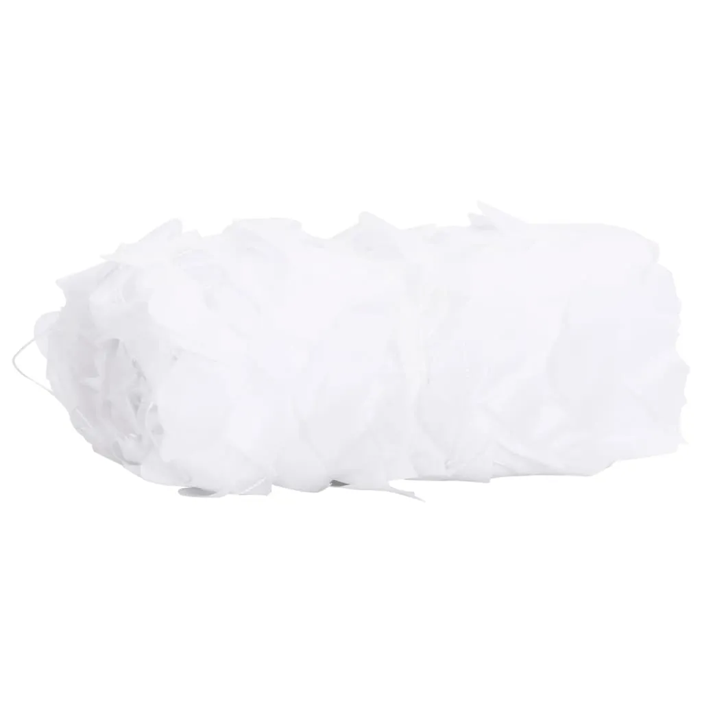 vidaXL Camouflage Net with Storage Bag 292x213 cm White