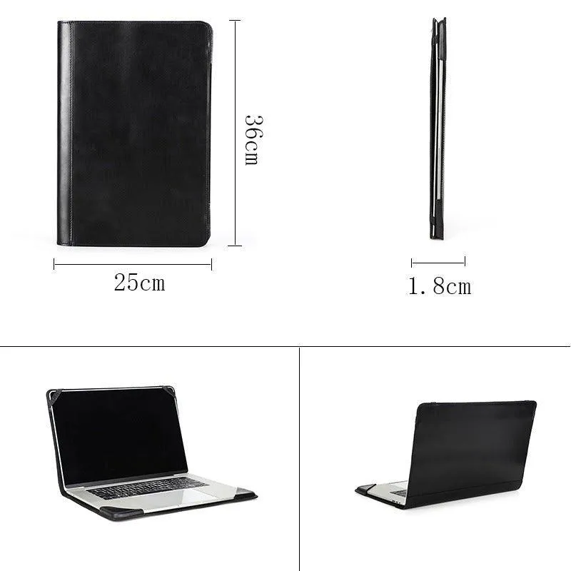 Vintage Leather Laptop Case Macbook Pro 15.4 Inch