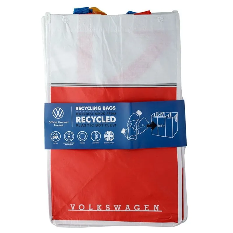 Volkswagen VW T1 Camper Recycling Bags - Set of 3