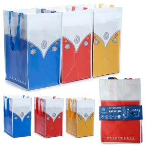 Volkswagen VW T1 Camper Recycling Bags - Set of 3