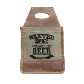 Wanted A Wife Beer Caddy