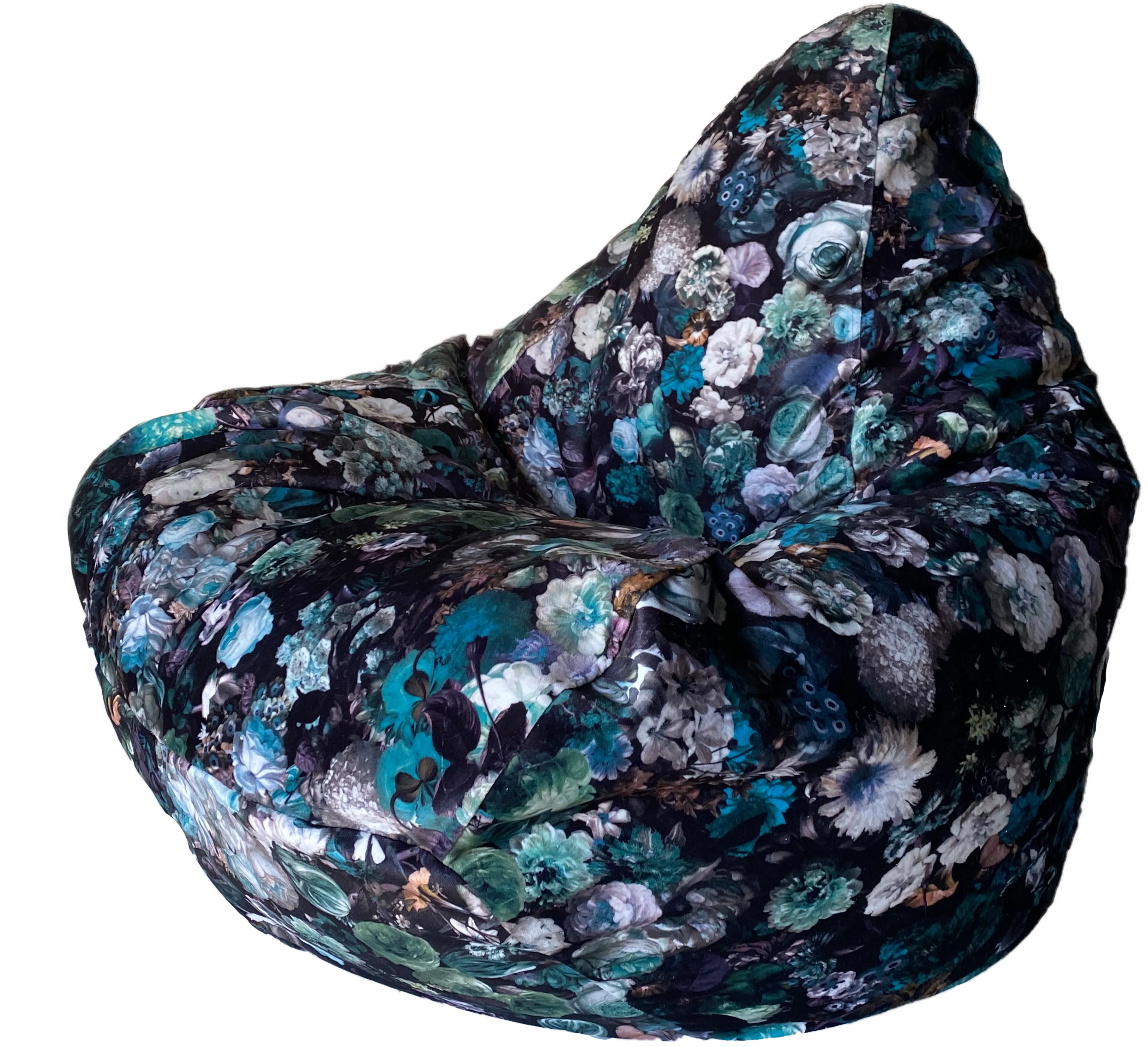 Warwick Flowerbomb Luxury Bean Bag in Frost