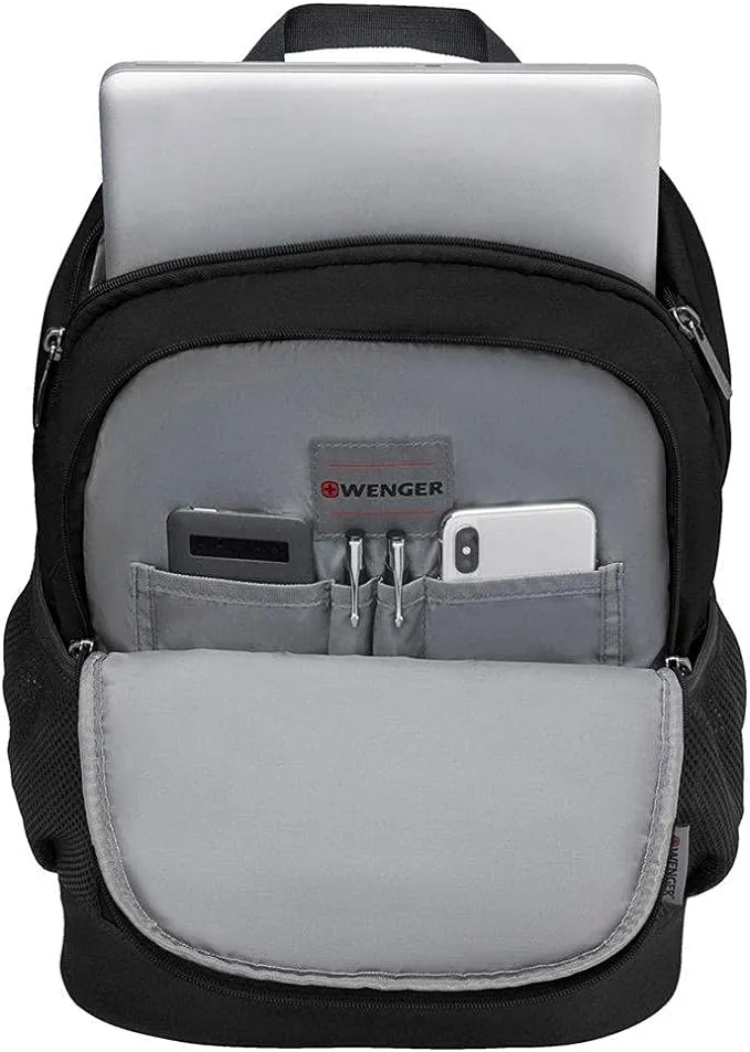 Wenger Quadma 16" Laptop Backpack | Black