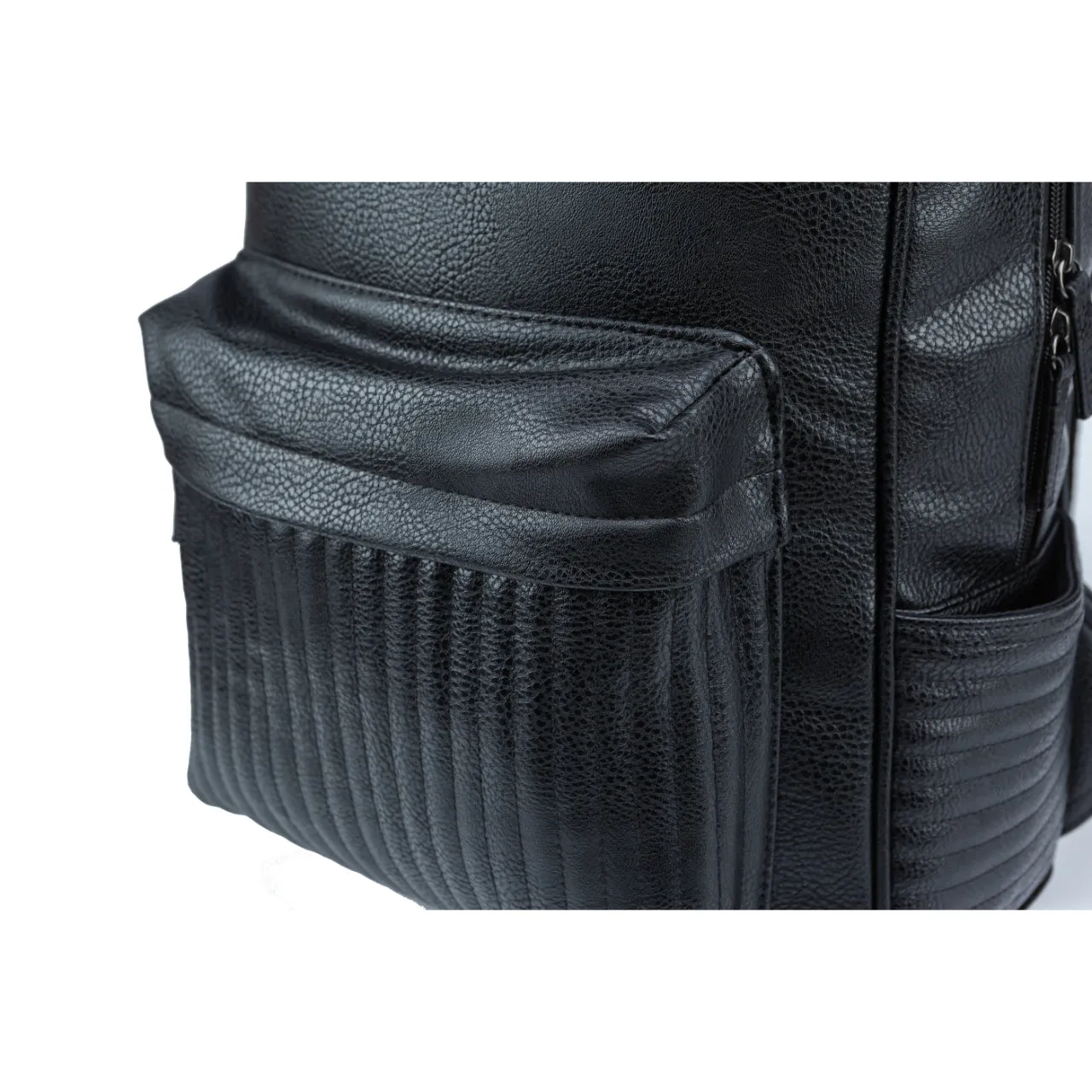 Wesley Pebbled Vegan Leather Backpack
