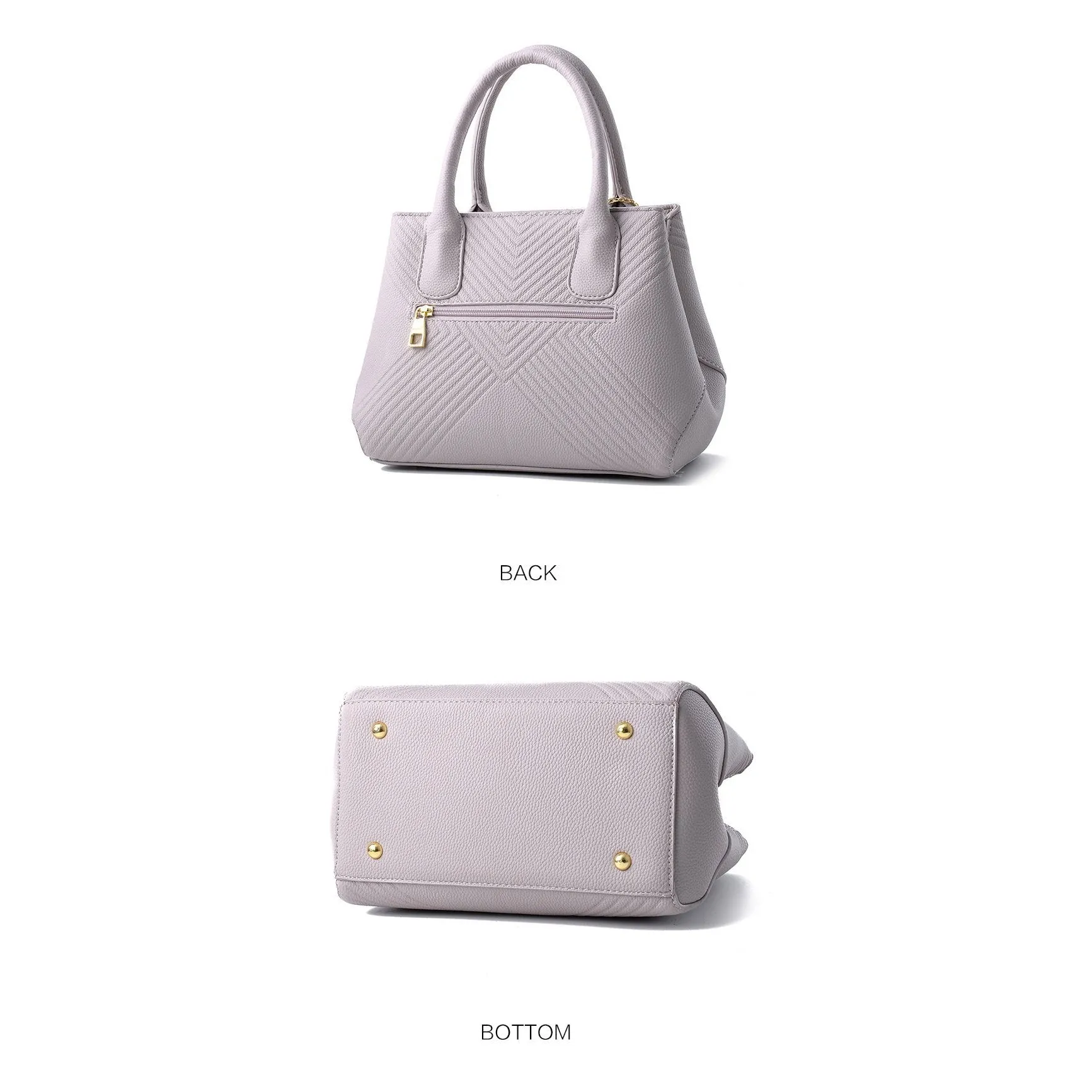 Women Quilted Faux-Leather Handbag with a Heart Shaped Tassel