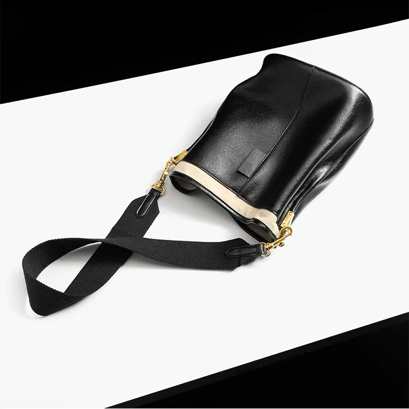 Womens Casual Brown Genuine Leather Shoulder Tote Bags Handbags for Women