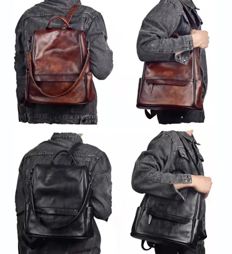 Womens Convertible Backpack Crossbody Bag Ladies Rucksack Bag