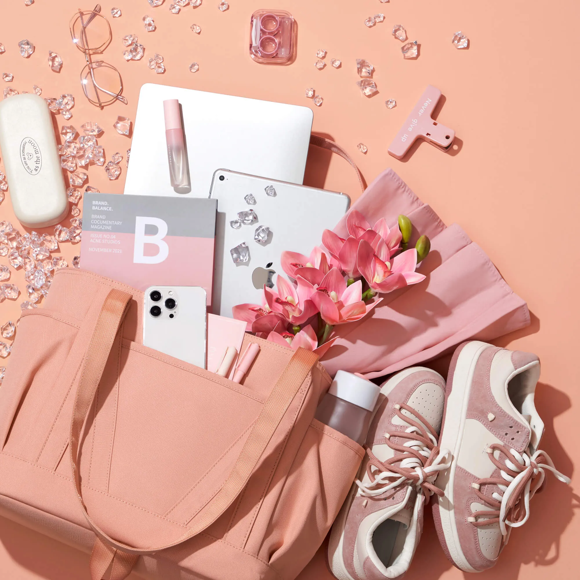 Young Tour Tote | Glacier Pink